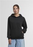 Urban Classics Vintage Heavy Hoody Dames Trui met capuchon - zwart - 3XL