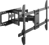Gembird Full-Motion TV Wandbeugel 37–80 Inch – Zwenkbaar en Kantelbaar, VESA Compatibel, Zwart, Kabelbeheer, Robuust en Duurzaam
