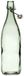 Home Deco Factory Beugelfles/weckfles - glas - groen transparant - luchtdicht - 1.0 liter