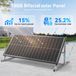 StarTech Zonnepaneel - 100 W, 2 stuks - Monokristallijn silicium - 25,2% rendement - Stijf - 12 V - Geschikt voor kamperen