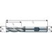 Icecat Fraise Cylindrique Courte, Type N, En Acier À Coupe Rapide À 8% De Cobalt, Sans Revêtement, Ø D1 - K10 : 3,0 mm, Long. Totale L1 52 mm