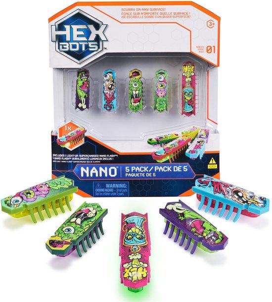 Hex Bots nano 5 Pack