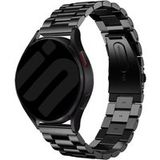 Strap-it Samsung Bracelet acier Galaxy Watch FE (noir)