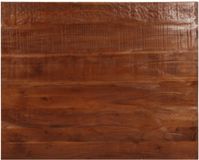 vidaXL Tafelblad - rechthoekig - 90x80x2,5 cm - massief gerecycled hout