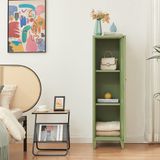 en.casa Lockerkast Kurikka metaal 137x38x38 cm olijfgroen