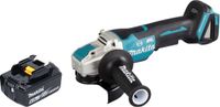 Makita DGA 520 G1X1 accu haakse slijper 18 V 125 mm X-LOCK Brushless + 1x oplaadbare accu 6.0 Ah