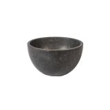 Saniclass Noche Waskom - 21x21x12cm - rond - natuursteen - Donker SW1442581