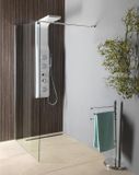 Sapho Inloopdouche Walk-In 80x190 cm met Muurprofiel Helder Glas