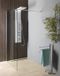 Sapho Inloopdouche Walk-In 80x190 cm met Muurprofiel Helder Glas