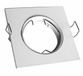 Silver Electronics Hoop Square Rocker, Wit