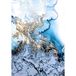 Homemania Bedrukt tapijt Marble Smoke 1, bedrukt, meerkleurig, van micro-polyamide, 133 x 190 cm