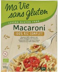 Ma Vie Sans Macaroni van volkoren rijst glutenvrij bio 500 Gram