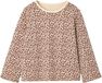 Vertbaudet Meisjesshirt met fleece, lange mouwen