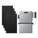 Zendure Solarflow 2400 Pro - Batterie Solaire 2400w Ac, Pv 4800w, 2.4-16.8kwh, Plug & Play, Ip65, Avec Ab3000l (2.88 Kwh), Avec 450wx4 Panneau Bifacial