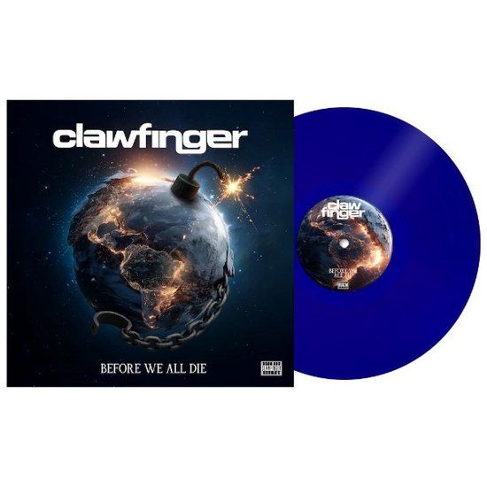 Before Clawfinger Before We All Die LP Coloured Vinyl Transparent