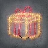 Luca Lighting LED décoration murale cadeau 156 lampes jaune 60 x 2 x 59cm