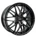 OXIGIN 14 Oxrock zwart 9,5x20 ET35 5.00x112.00 naad bore 72,60 mm - aluminium velgen