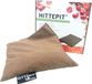 Inatura Hittepit Vierkant ECO Kersenpitkussen - Pittenzak - 27cm x 27cm - Taupe