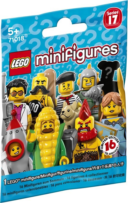 lego 71018 Minifigures serie 17 Let op: in ieder mysteriezakje vind je 1 minifiguur uit de collectie