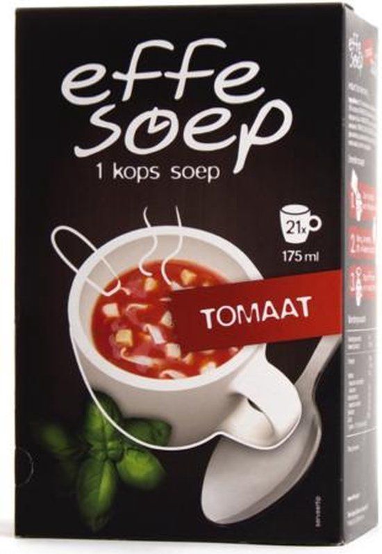 Effe Soep Tomaat - 175ml (21 stuks)