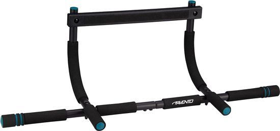 Avento Optrekstang - Deurpost Trainer - Zwart - Staal - tot 100 kg - Multifunctioneel Trainen