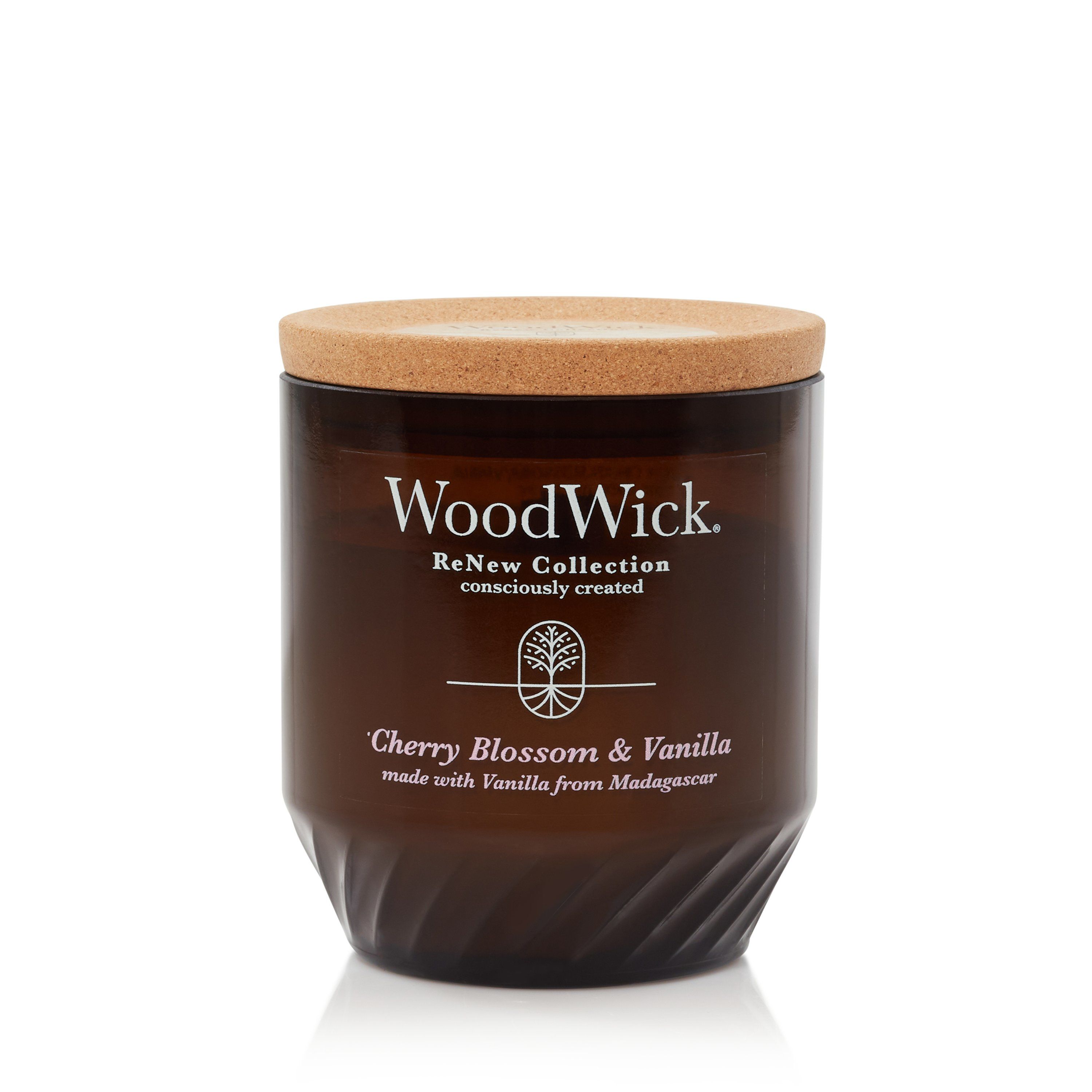 WoodWick ReNew Cherry Blossom & Vanilla Large Candle