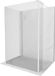 Mexen Kioto paroi de douche Walk-in 120 x 105 x 30 cm, transparent, blanc