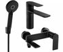 Mexen Zero R40 set de bain, noir - 71103R40-70