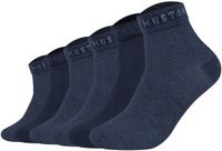 Mustang Sokken Casual Organic Cotton Quarter 6-Pack Set van 6