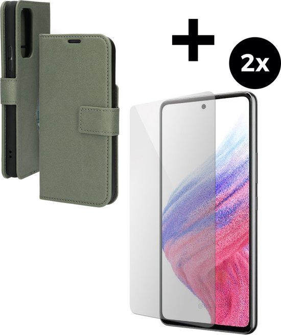 Mobiparts Classic Wallet Case for Samsung Galaxy A53 (2022) 5G - Green