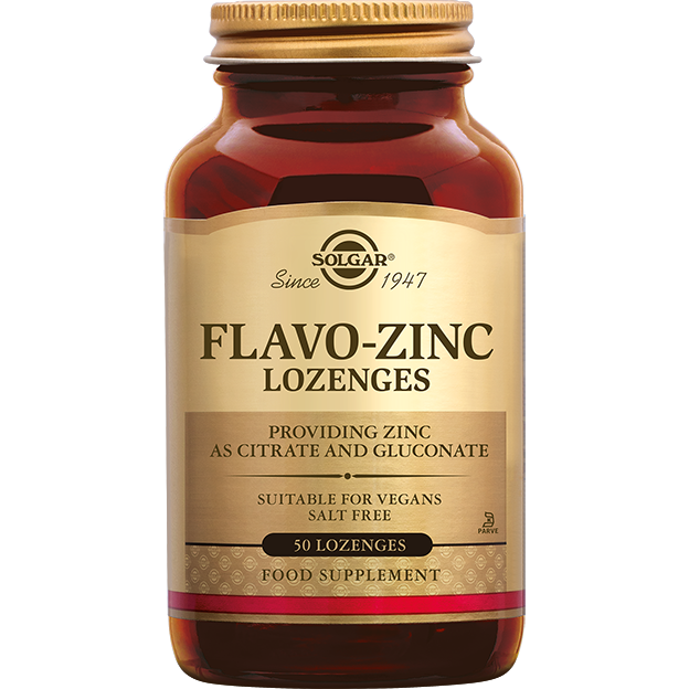 Solgar Flavo Zinc Lozenges Zink Zuigtabletten