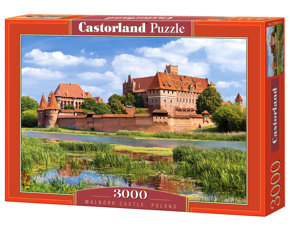 Castorland Malbork Castle, Poland 3000 stukjes