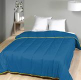 Laurentmortreux Dekbed 140 x 200 cm Warm Polyester Benzine Blauw