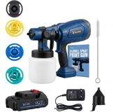 Tommy Teleshopping BluMill Verfspuit op Accu - Elektrisch Verfpistool 18V - 1000 ml