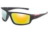 J&W Bardhulina Sportbril - Universele gepolariseerde zonnebril - Blinding protection - Mirror system in red tint - Lightweight and comfortable - CE certified - Suitable for outdoor use