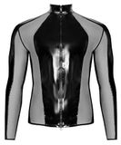 Black Level Vinyl Shirt MEN XL Zwart