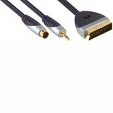 Bandridge S-Video naar Scart Kabel - 10 meter
