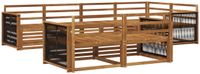 vidaXL - Buiten - bank - set - 7 - st - Naturel