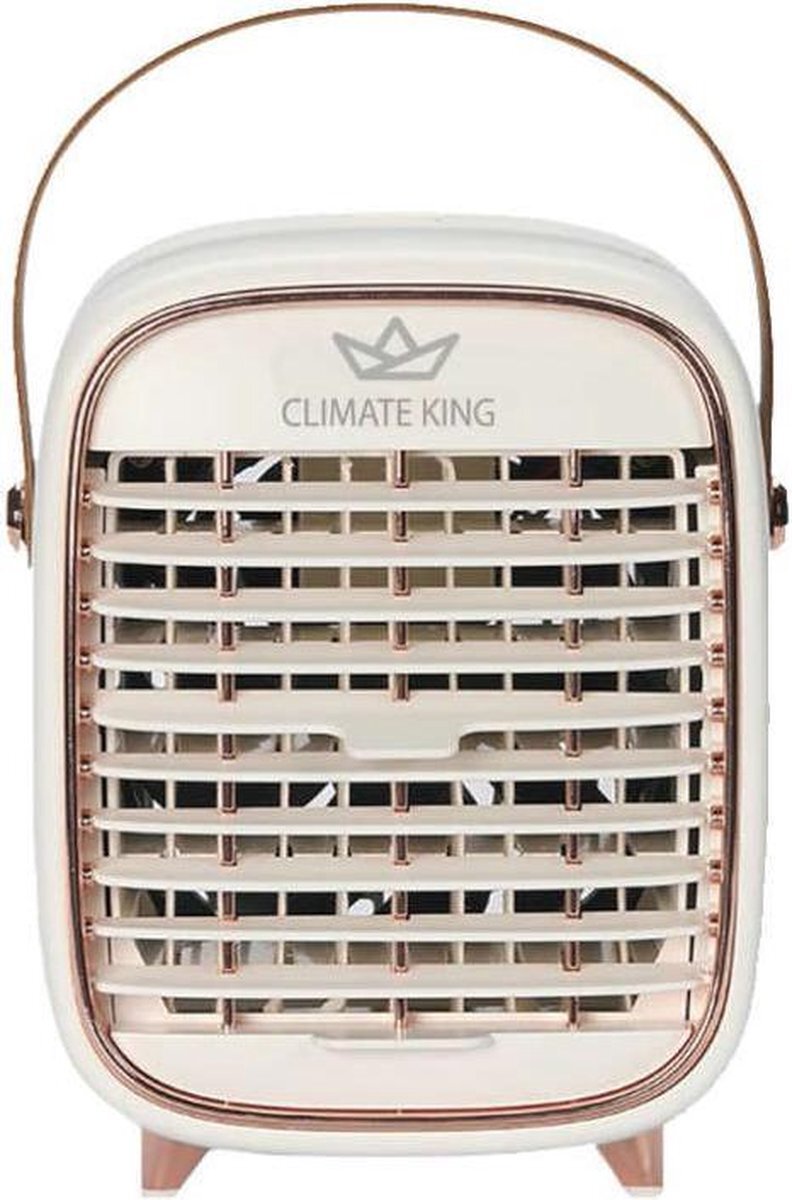 Climate King bureau lucht koeler Retro White - Air cooler (GEEN AIRCO)