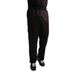 Whites Chefs Clothing Easyfit Teflon unisex koksbroek zwart M