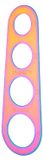 Acier inoxydable Spaghetti mesure outil