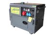 Varan Motors – Groupe Électrogène Diesel Insonorisé 5.5kva 92621 – 400v/230v – Démarrage Électrique – Autonomie 7.3h – Niveau Sonore 89 Db(a)