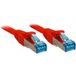 LINDY 47167 7,5 m Cat.6A S/FTP LSZH netwerkkabel, rood
