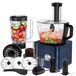 Robot pâtissier, 1100 W, bol mélangeur 3,2 litres, mixeur 1,5 litre, bleu foncé