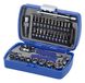 IRIMO jeu de douilles et d'embouts 1/4", 37 pièces