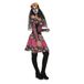 viving - Kostuum Dag van de Doden Jurk Maat XXL