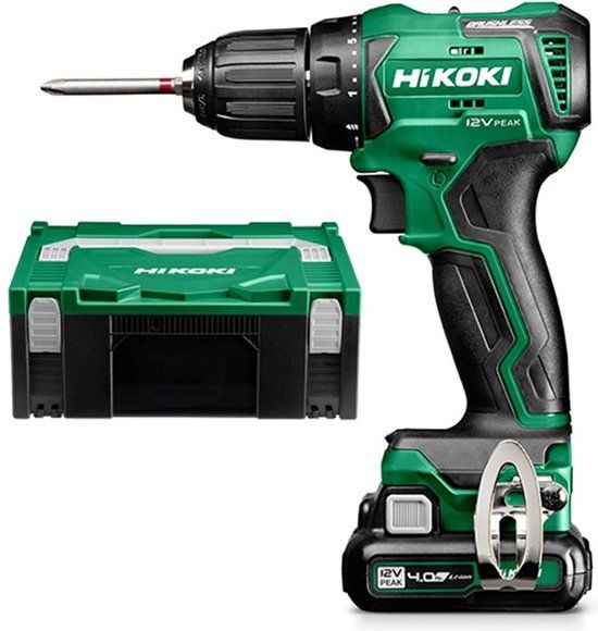 HiKOKI DS12DDWHZ Accu Boor-Schroefmachine 12V - 2x 4.0Ah - Incl. HSC II