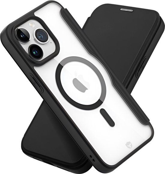 Bigben Connected Force Case - Telefoonhoesje geschikt voor iPhone 15 Pro Max - Zwart