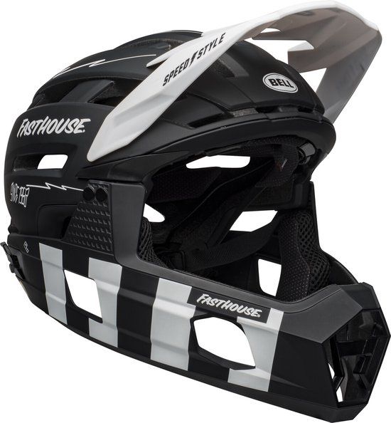 Bell Super Air R Mips Downhill Helm Zwart M - Unisex - Mountainbike - 18 ventilatieopeningen