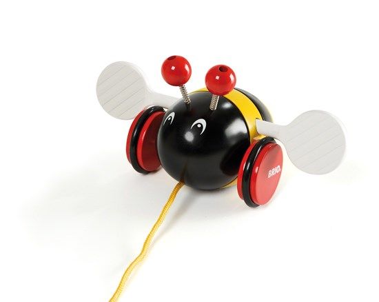 Brio Pull Along Bumblebee